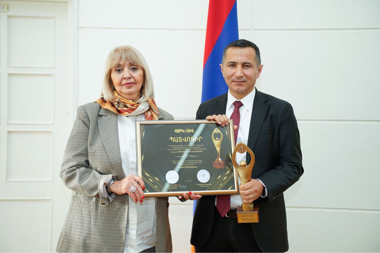 «Տարվա մարզպետ» մրցանակը՝ Ռոբերտ Ղուկասյանին