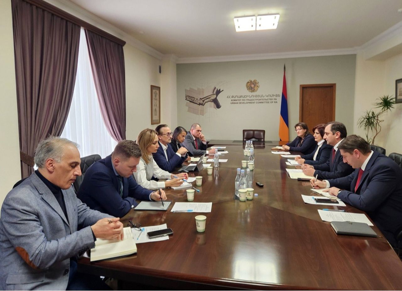 Քաղաքաշինության կոմիտեում ընդունել են Ասիական զարգացման բանկի ներկայացուցիչներին
