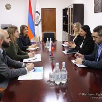 Անահիտ Մանասյանն ընդունել է ԱՄՆ ՄԶԳ պատվիրակությանը