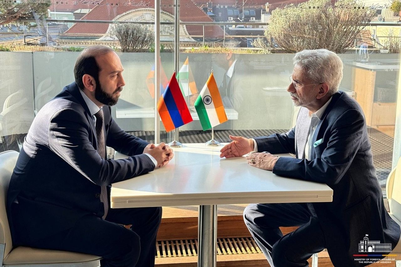 Հայաստանի և Հնդկաստանի ԱԳ նախարների հանդիպումը