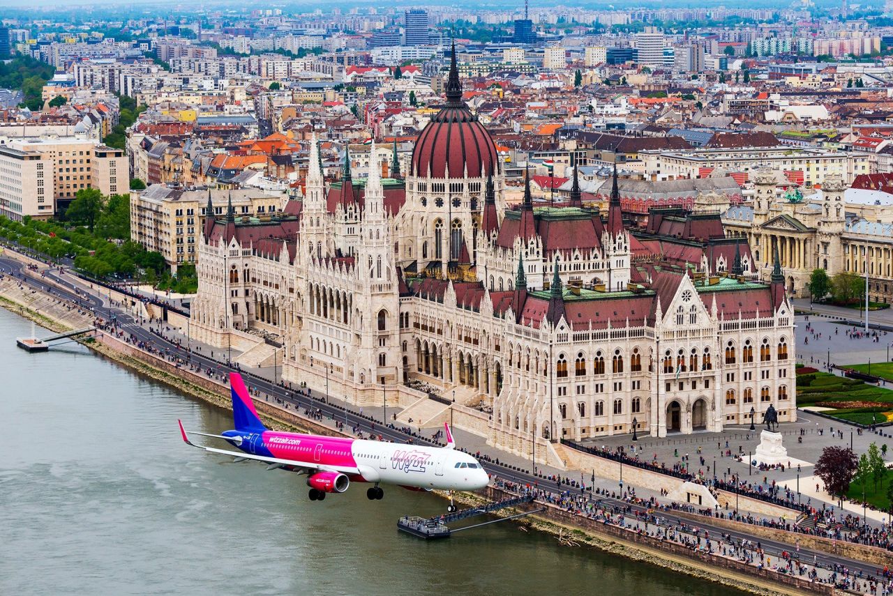 Авиакомпания Wizz Air начнет выполнение полетов по направлению Будапешт-Ереван-Будапешт