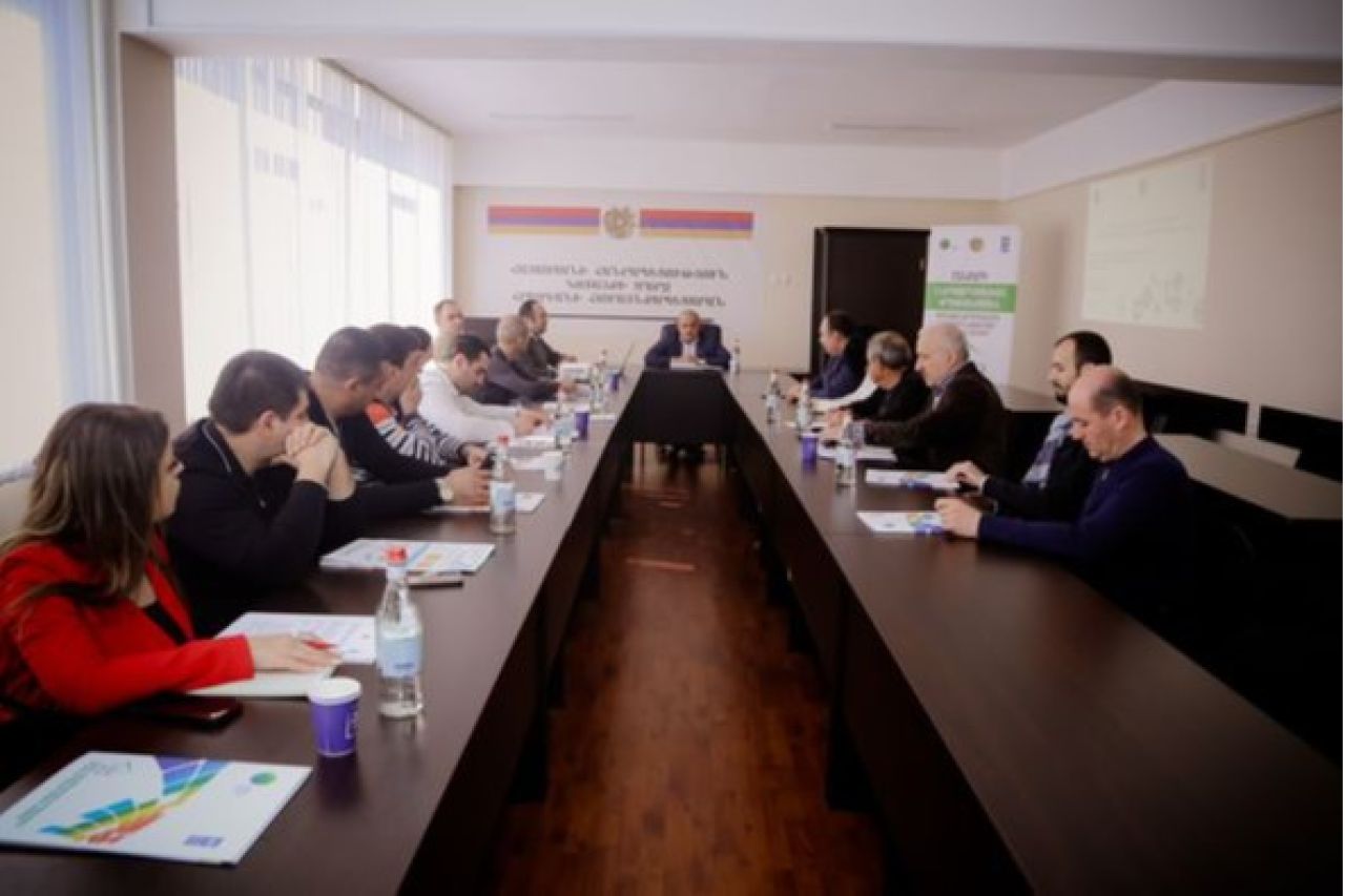 Հայկ Մկրտչյանը մասնակցել է «Շենքերի էներգաարդյունավետ արդիականացմանն ուղղված ներդրումների ռիսկերի նվազեցում» ծրագրի քննարկմանը