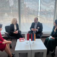 Նարեկ Մկրտչյանը հանդիպում է ունեցել Լեհաստանի իրավահավասարության նախարար Կատարզինա Կոտուլայի հետ