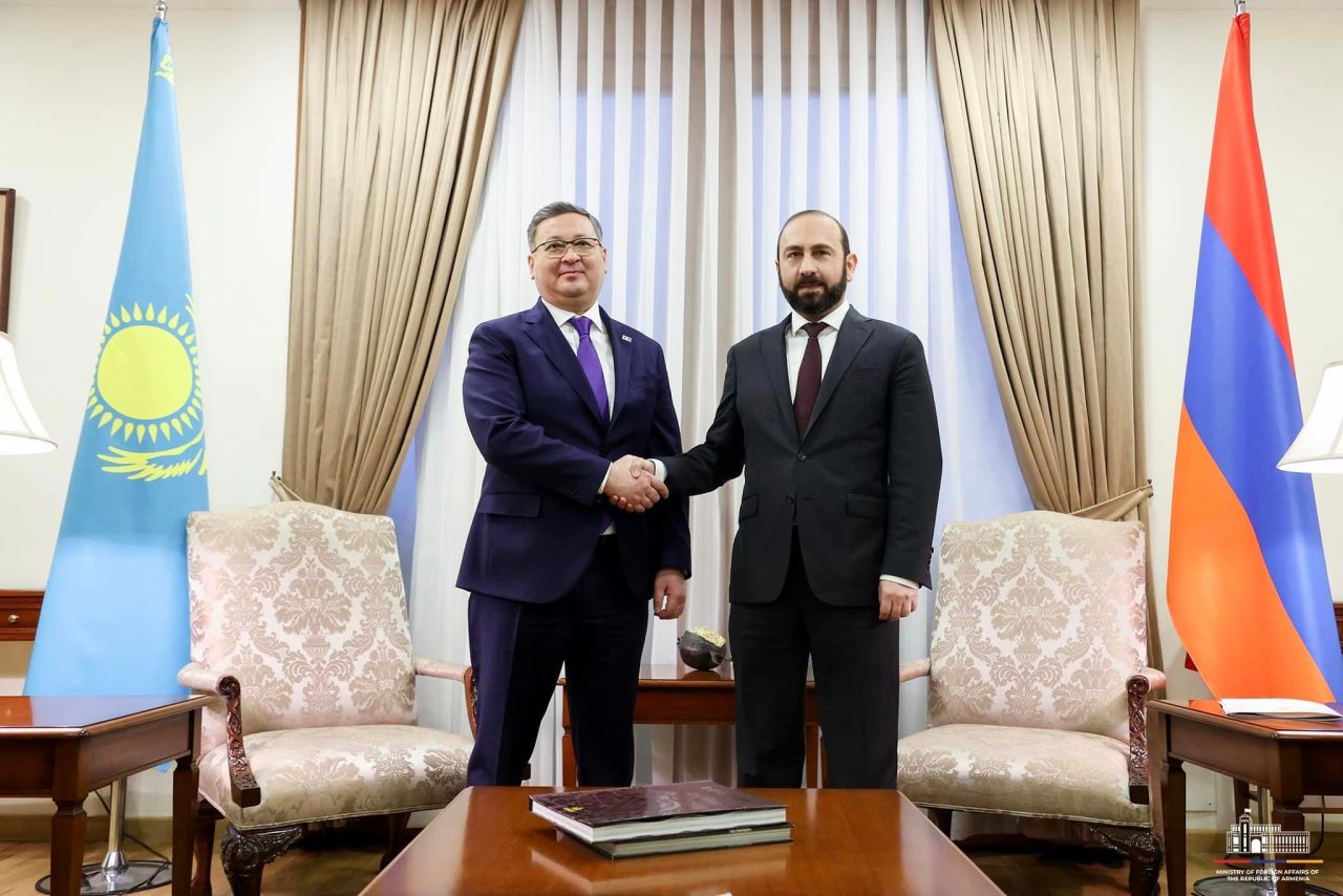 Ղազախստանի արտաքին գործերի նախարարը ժամանել է ՀՀ ԱԳՆ