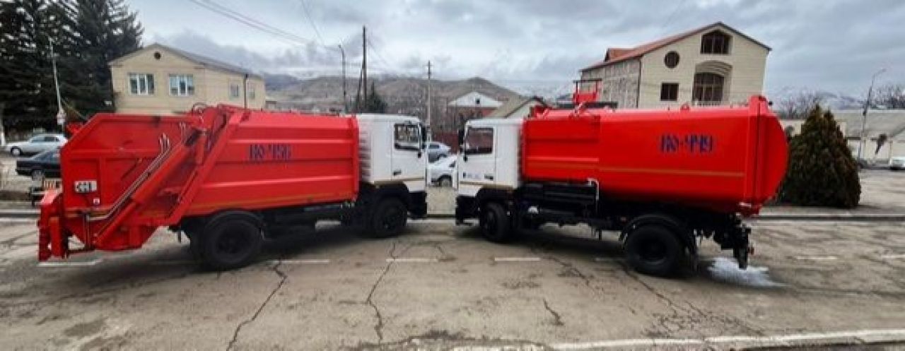 Սպիտակ համայնքի կողմից ձեռք բերված երկրորդ նոր աղբատար մեքենան ևս արդեն համայնքում է