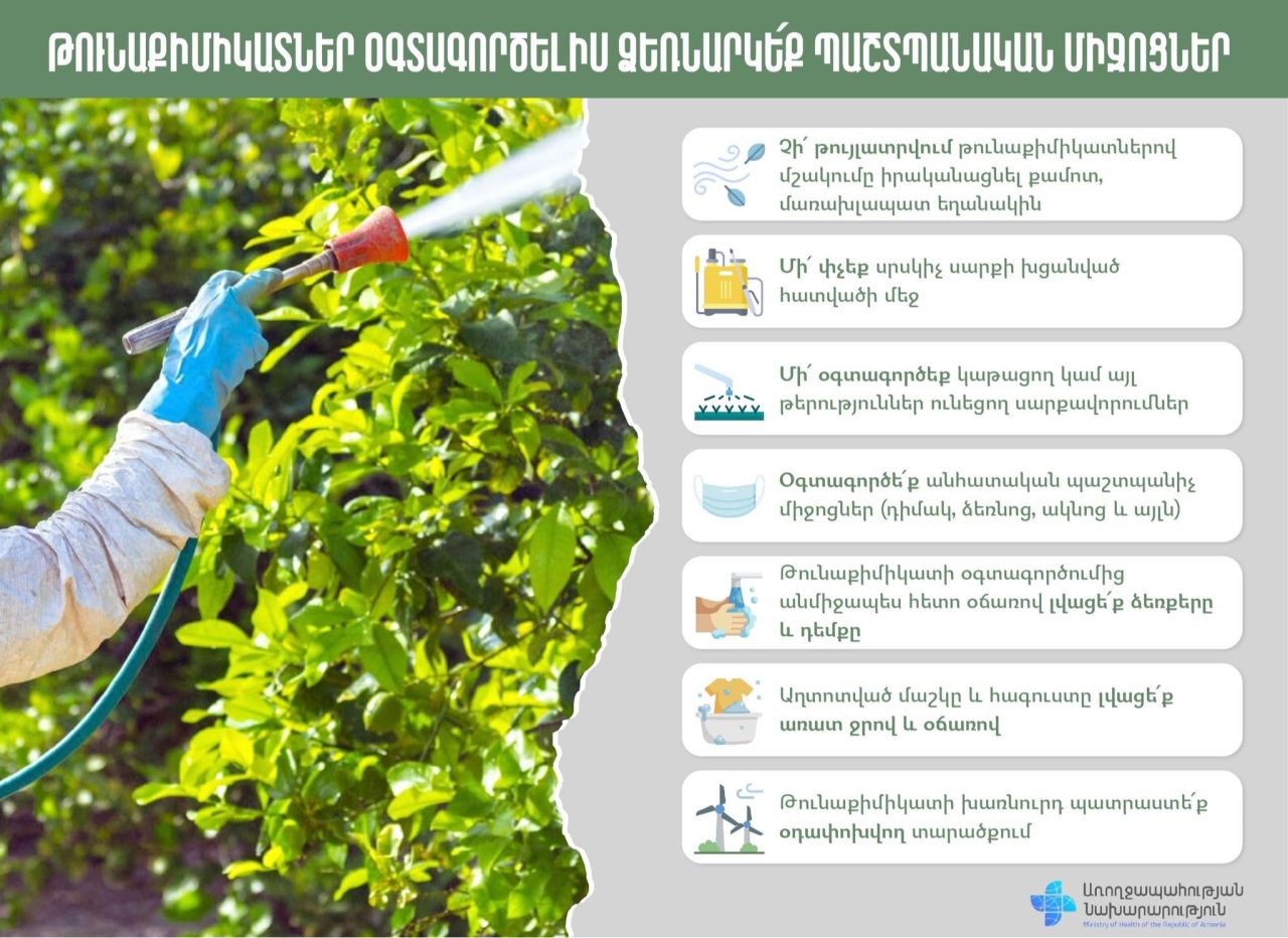 Ինչպե՞ս պաշտպանվել թունաքիմիկատներից