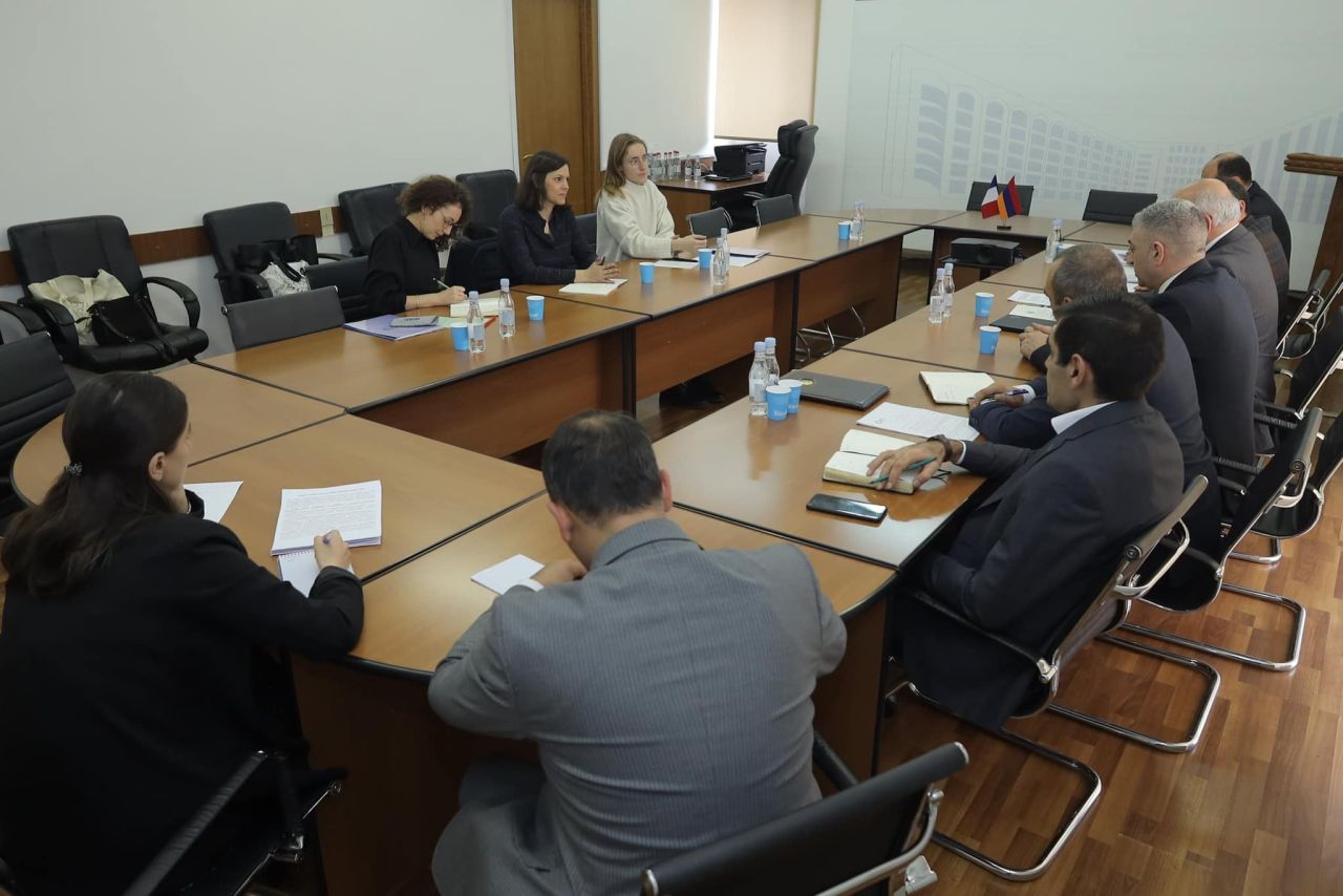 Վաչե Տերտերյանը հանդիպել է Հարավային Կովկասում ԶՖԳ տարածաշրջանային տնօրենի գլխավորած պատվիրակության հետ հետ
