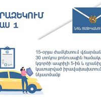 30 տոկոս բոնուսային համակարգը կգործի ապրիլի 5-ից. ՆԳՆ