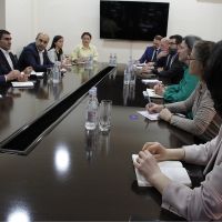 Այսօր Ջրային կոմիտեի ղեկավարությունը հյուրընկալել էր Եվրոպական ներդրումային բանկի (ԵՆԲ) պատվիրակությանը
