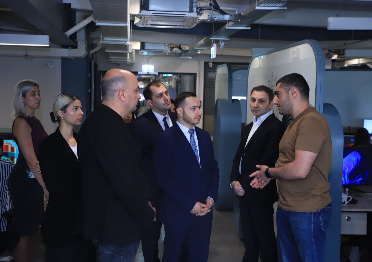 Մխիթար Հայրապետյանն ապրիլի 26-ին այցելել է «Դիջիթեյն» ընկերություն