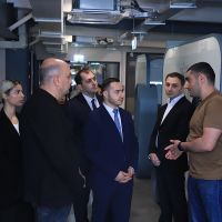 Մխիթար Հայրապետյանն ապրիլի 26-ին այցելել է «Դիջիթեյն» ընկերություն