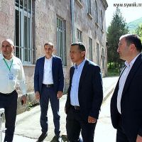 Մարզպետ Ռոբերտ Ղուկասյանը  այց է կատարել Միասնական սոցիալական ծառայության Կապանի տարածքային կենտրոն