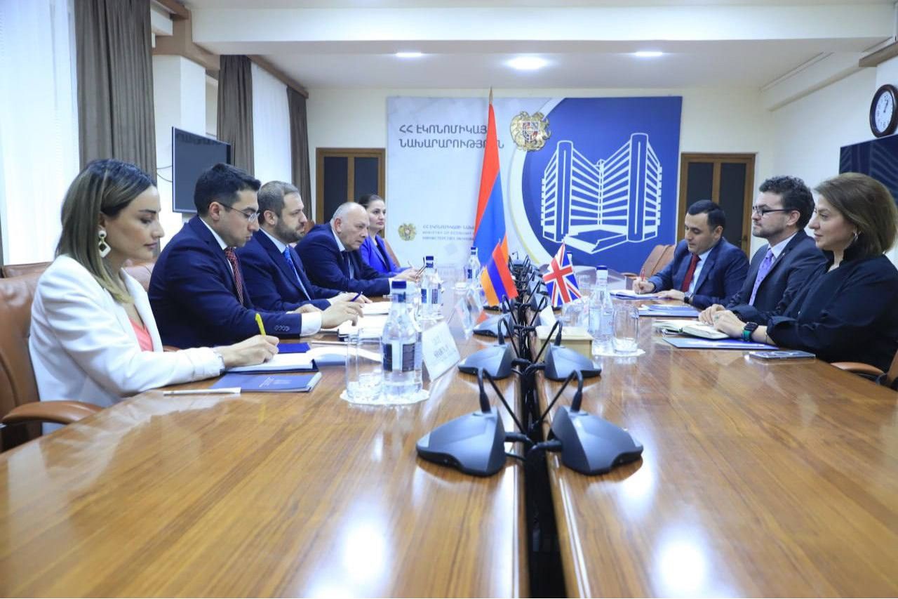ՀՀ էկոնոմիկայի նախարարը և ՀՀ–ում ՄԹ դեսպանը քննարկել են համագործակցության խորացման հնարավորությունները