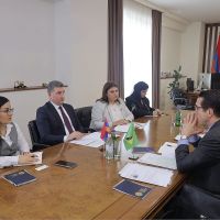 Գնել Սանոսյանն ու Բրազիլիայի դեսպանը քննարկել են էներգետիկ ոլորտի վերաբերյալ հարցեր