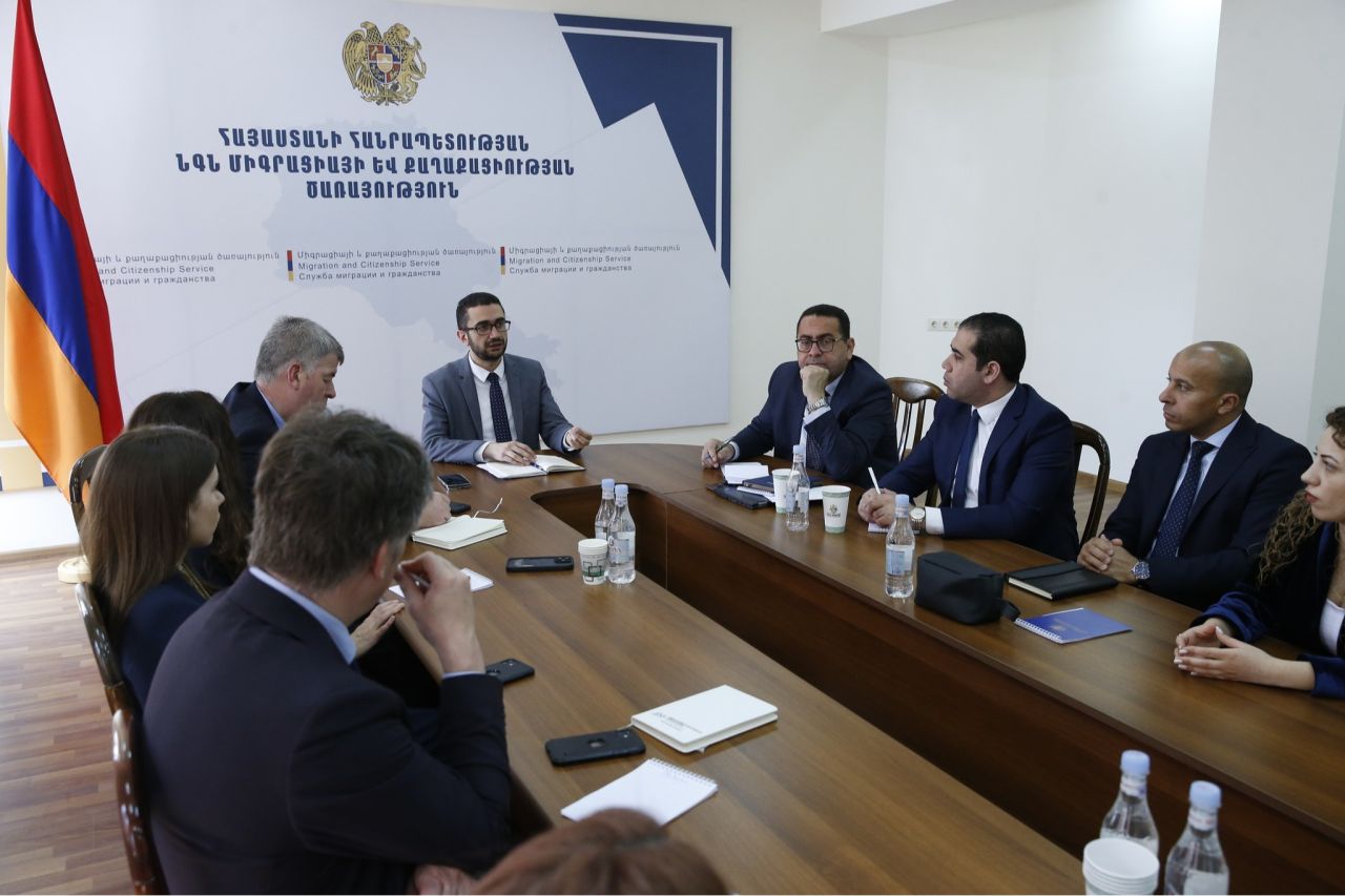 Եգիպտոսի պատվիրակությունը ծանոթացել է Հայաստանում միգրացիոն իրավիճակին եւ ինստիտուցիոնալ բարեփոխումներին