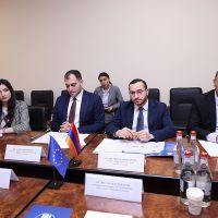 Մխիթար Հայրապետյանն ընդունել է ԵՄ պատվիրակության ղեկավար, դեսպան Վասիլիս Մարագոսին