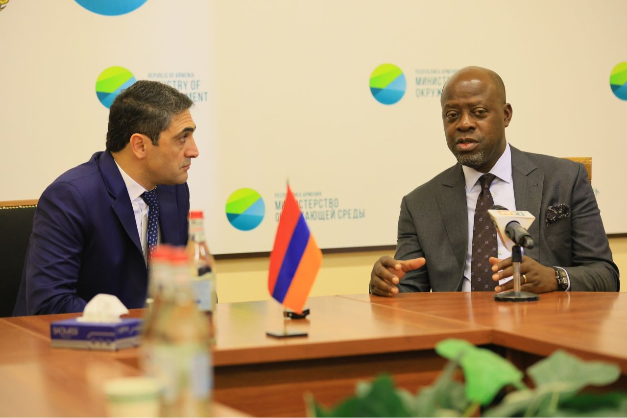 Հայաստանում է ՄԱԿ-ի «Անապատացման դեմ պայքարի» կոնվենցիայի Կողմերի 15-րդ համաժողովի նախագահ Ալիան Ռիչարդ Դոնվահին