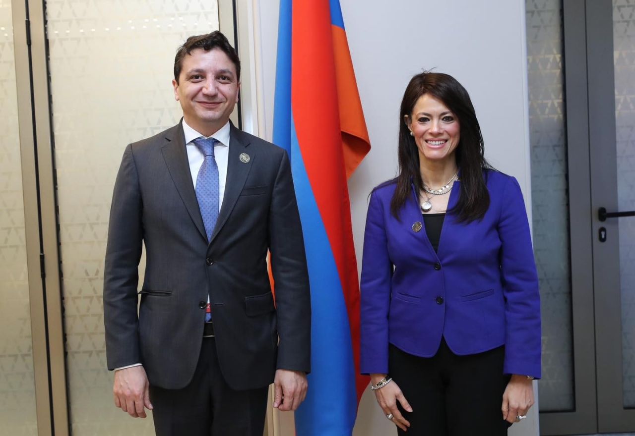 ՎԶԵԲ համաժողովի շրջանակներում Վահե Հովհաննիսյանը հանդիպում ունեցել Եգիպտոսի պատվիրակության հետ