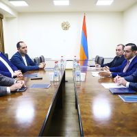 Մխիթար Հայրապետյանն ընդունել է անվանի գիտնական, բարերար Նուբար Աֆեյանին