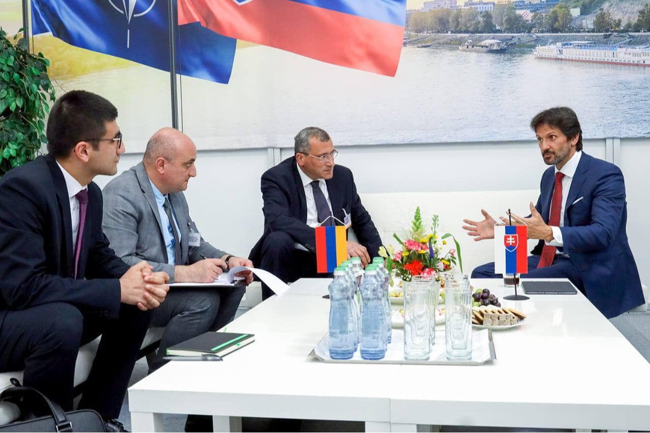 Քննարկվել են Հայաստան-Սլովակիա ռազմատեխնիկական և ռազմատեխնոլոգիական համագործակցությանը վերաբերող հարցեր