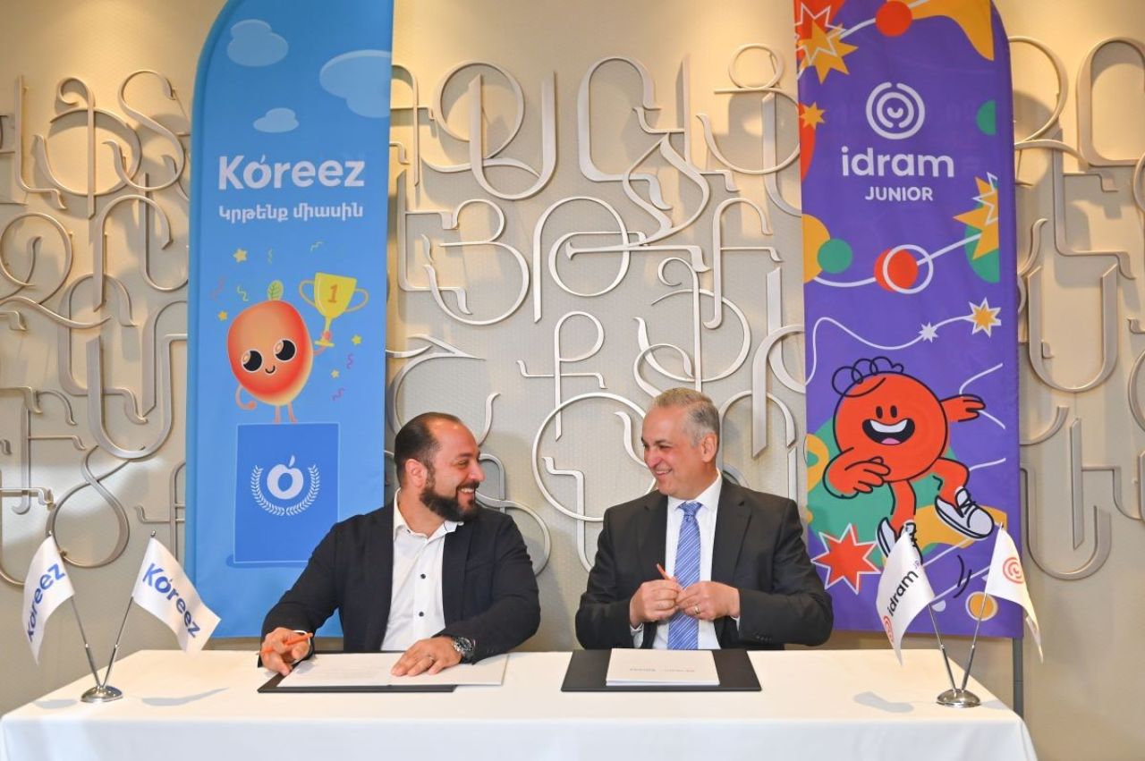 Idram Junior and Koreez signed a memorandum of cooperation