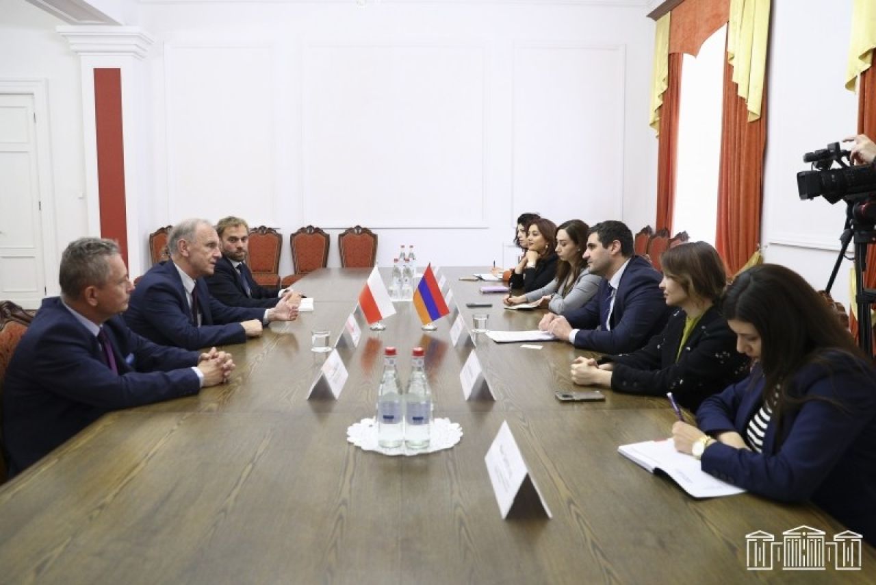 Եվրոպական ինտեգրման հարցերի մշտական հանձնաժողովը հյուրընկալել է Լեհաստանի Սենատի Եվրոպական միության հարցերով հանձնաժողովի նախագահին