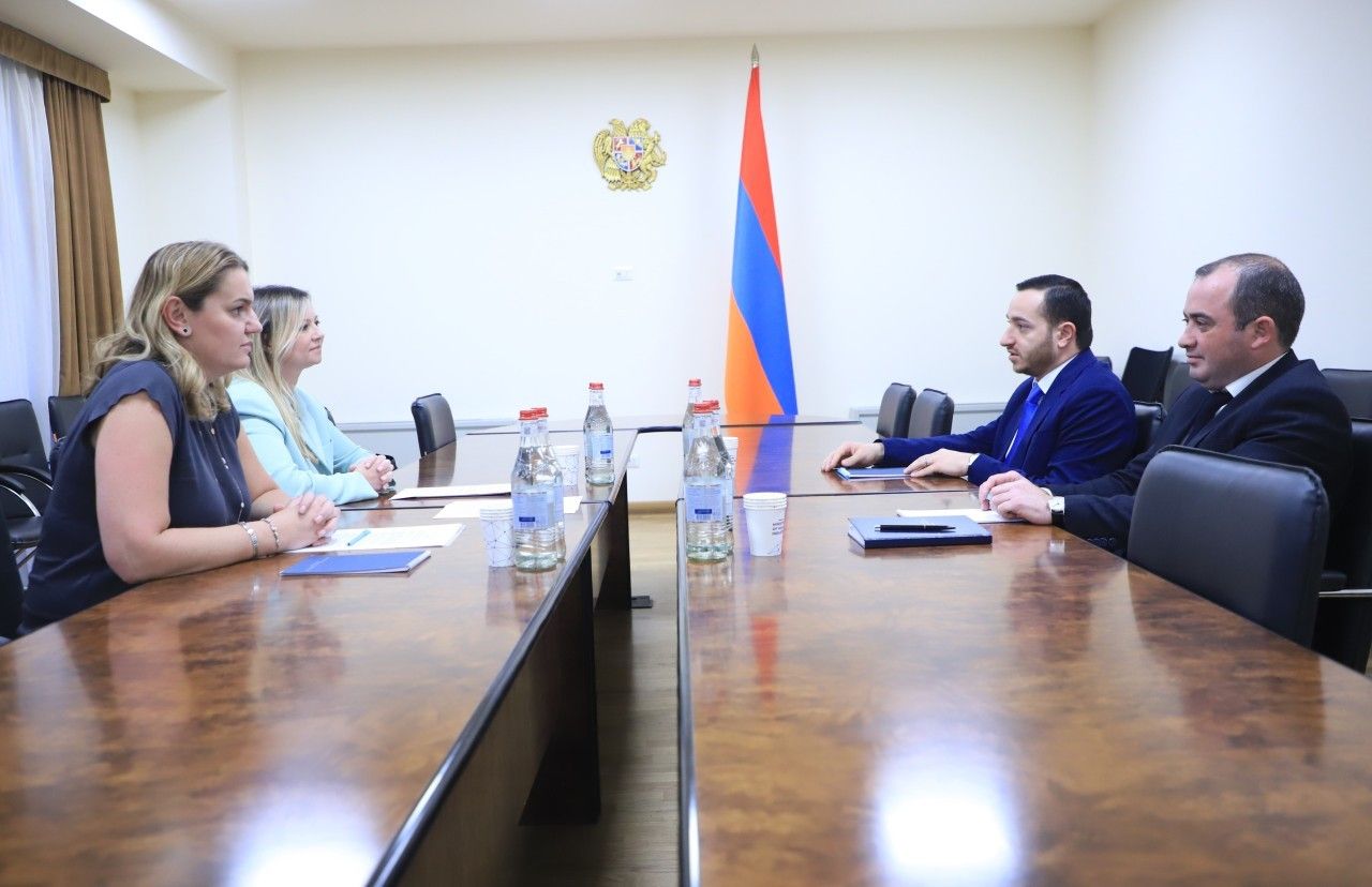 Մխիթար Հայրապետյանն ընդունել է «Ֆիլիպ Մորրիս Ինտերնեշնլ» ընկերության հայաստանյան գրասենյակի գլխավոր տնօրենին