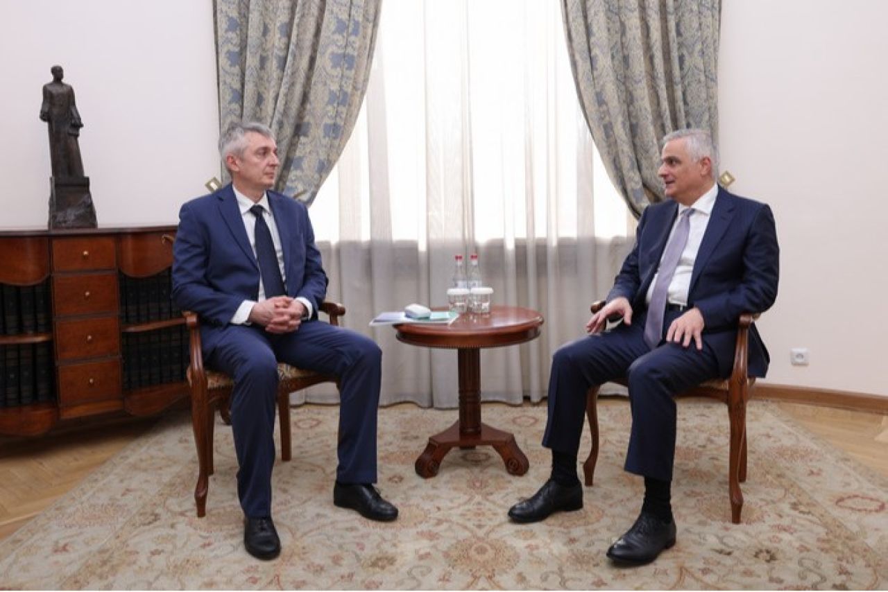 Փոխվարչապետ Մհեր Գրիգորյանն ընդունել է Կայունացման և զարգացման եվրասիական հիմնադրամի գործադիր տնօրենին
