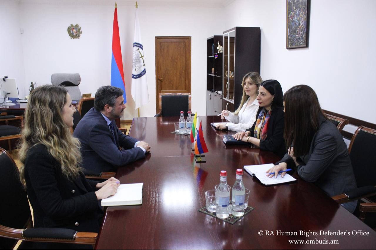 Անահիտ Մանասյանն ընդունել է Հայաստանում Լիտվայի արտակարգ և լիազոր դեսպանին