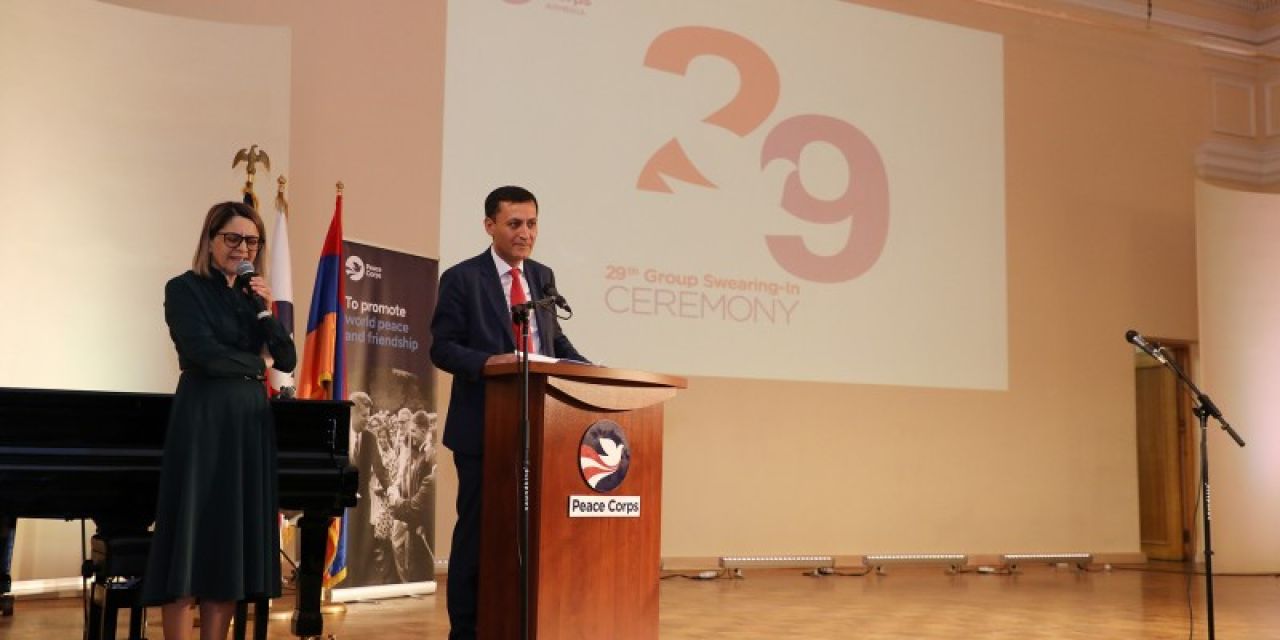 Խաղաղության կորպուսի 21 կամավորներ կաշխատեն Հայաստանի տարբեր համայնքներում՝ նպաստելով անգլերենի ուսուցմանը