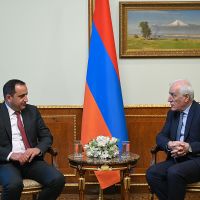 Նախագահ Վահագն Խաչատուրյանն ընդունել է Հայաստանի բանկերի միության նախագահ Դանիել Ազատյանին