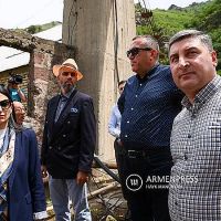 Հայաստանում հավատարմագրված դիվանագիտական ներկայացուցչությունների անդամներն այցելել են աղետի գոտի