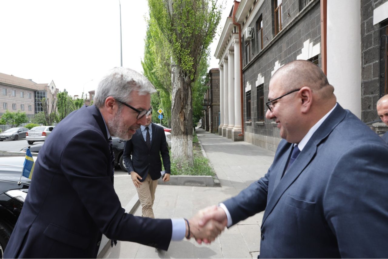 Շիրակի մարզպետն ընդունել է Շվեդիայի արտակարգ և լիազոր դեսպանին
