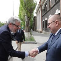 Շիրակի մարզպետն ընդունել է Շվեդիայի արտակարգ և լիազոր դեսպանին