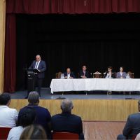 Ախուրյանում տեղի է ունեցել հանդիպում ԼՂ-ից բռնի տեղահանված ընտանիքների հետ
