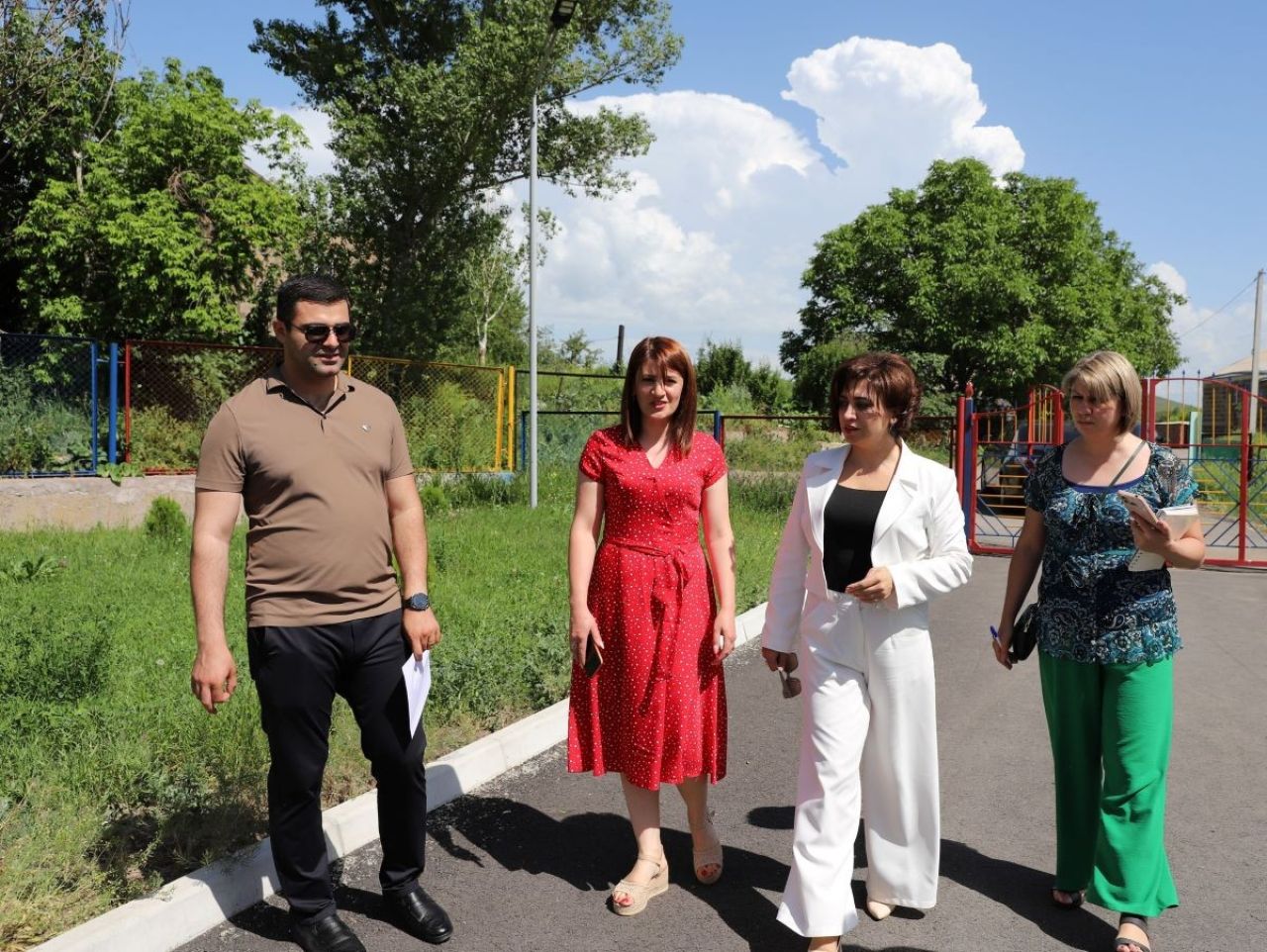 Սուբվենցիոն ծրագրերի մշտադիտարկման աշխատանքային խումբ այցելել է Ախուրյան համայնքի Քեթի բնակավայրի մանկապարտեզ