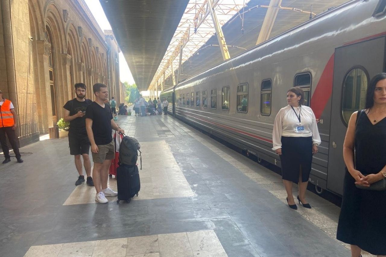 Հունիսի 24-ին մեկնել է այս տարվա Երևան-Բաթումի-Երևան առաջին գնացքը. ՀԿԵ