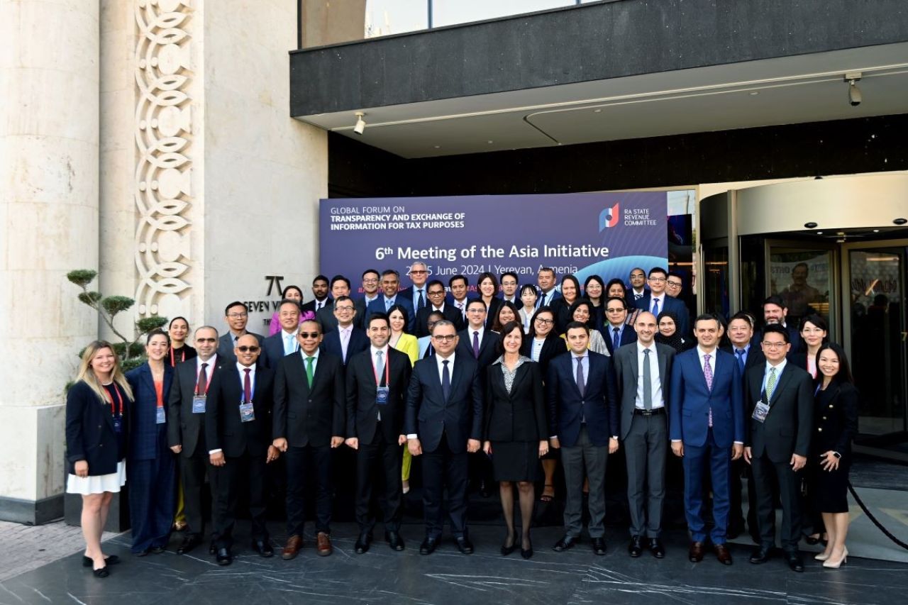 Հայաստանում մեկնարկել է ՏՀԶԿ գլոբալ ֆորումի Ասիական նախաձեռնության 6-րդ բարձրաստիճան հանդիպումը