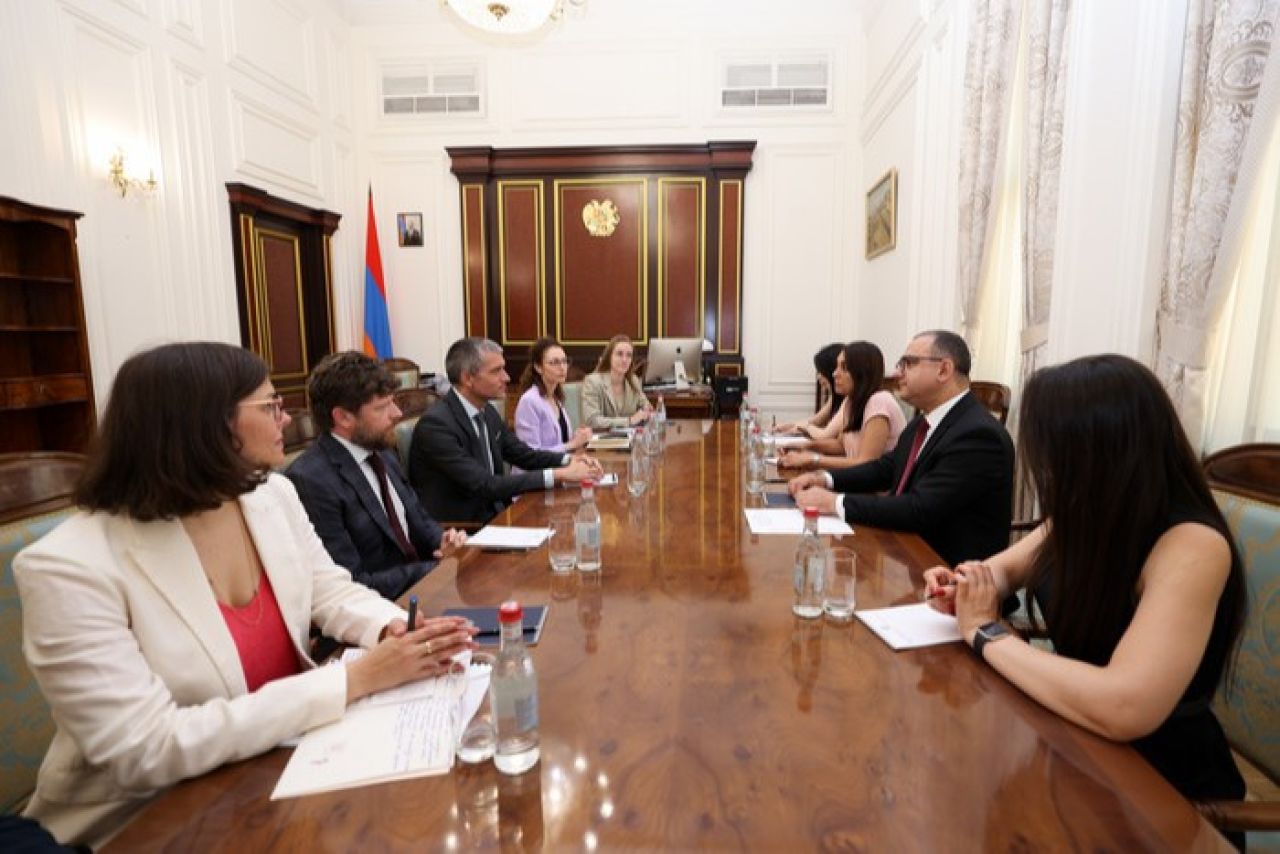 Փոխվարչապետ Տիգրան Խաչատրյանն ընդունել է ԶՖԳ Եվրասիայի տարածաշրջանային տնօրենին
