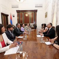 Փոխվարչապետ Տիգրան Խաչատրյանն ընդունել է ԶՖԳ Եվրասիայի տարածաշրջանային տնօրենին