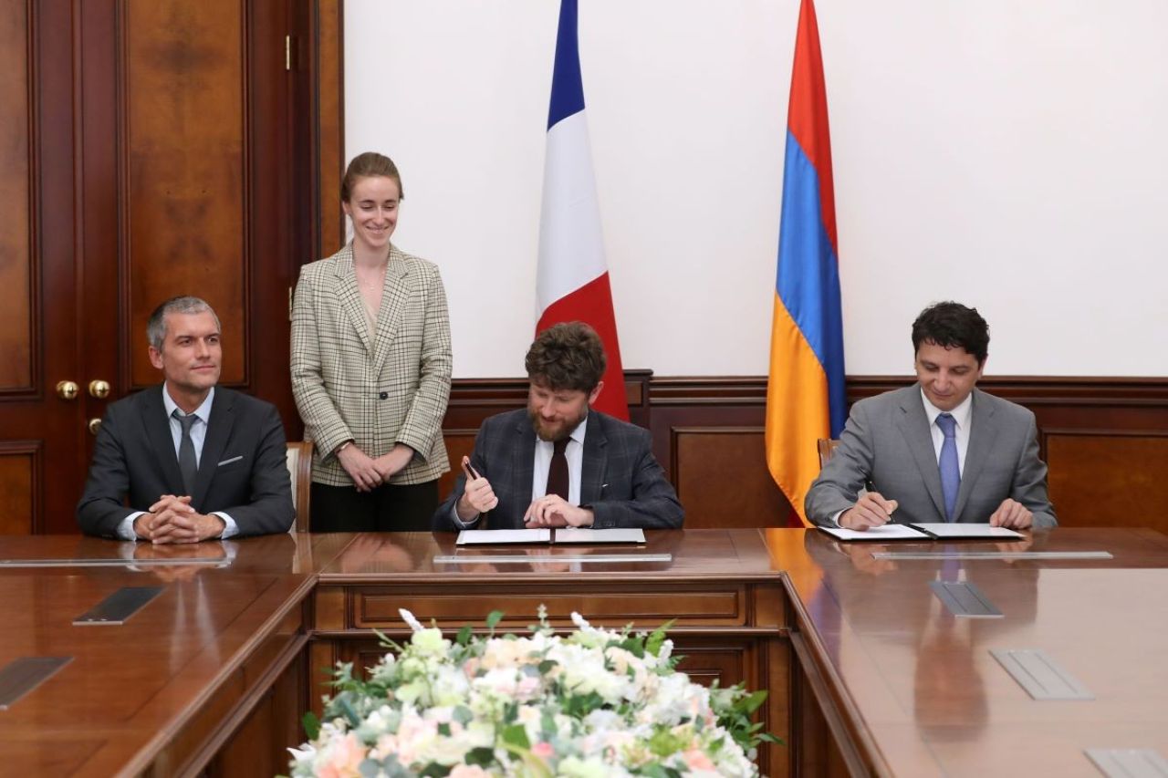 Հայաստանի Հանրապետության և Զարգացման ֆրանսիական գործակալության միջև ստորագրվել է վարկային համաձայնագիր