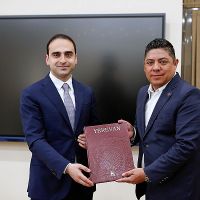 Երևանի քաղաքապետը հյուրընկալել է Սան Լուիս Պոտոսիի նահանգապետի գլխավորած պատվիրակությանը