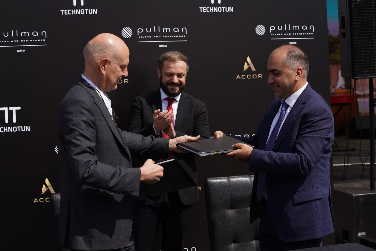 Հայկական «Տեխնոտուն» ընկերությունը և ֆրանսիական Accor հյուրանոցային խումբը ստորագրեցին համագործակցության հուշագիր