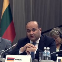 Նախարար  Նարեկ Մկրտչյանը ելույթ է ունեցել Վիլնյուսում անցկացվող «Եվրոպական սոցիալական խարտիայի» բարձր մակարդակի համաժողովի ընթացքում