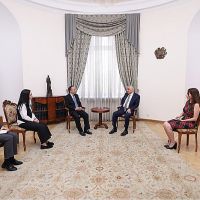 Փոխվարչապետ Մհեր Գրիգորյանը հրաժեշտի հանդիպում է ունեցել Չինաստանի դեսպանի հետ