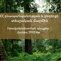 ՀՀ բնապահպանության և ընդերքի տեսչական մարմնի 2024 թ. հունիսին կատարած աշխատանքների հաշվետվություն
