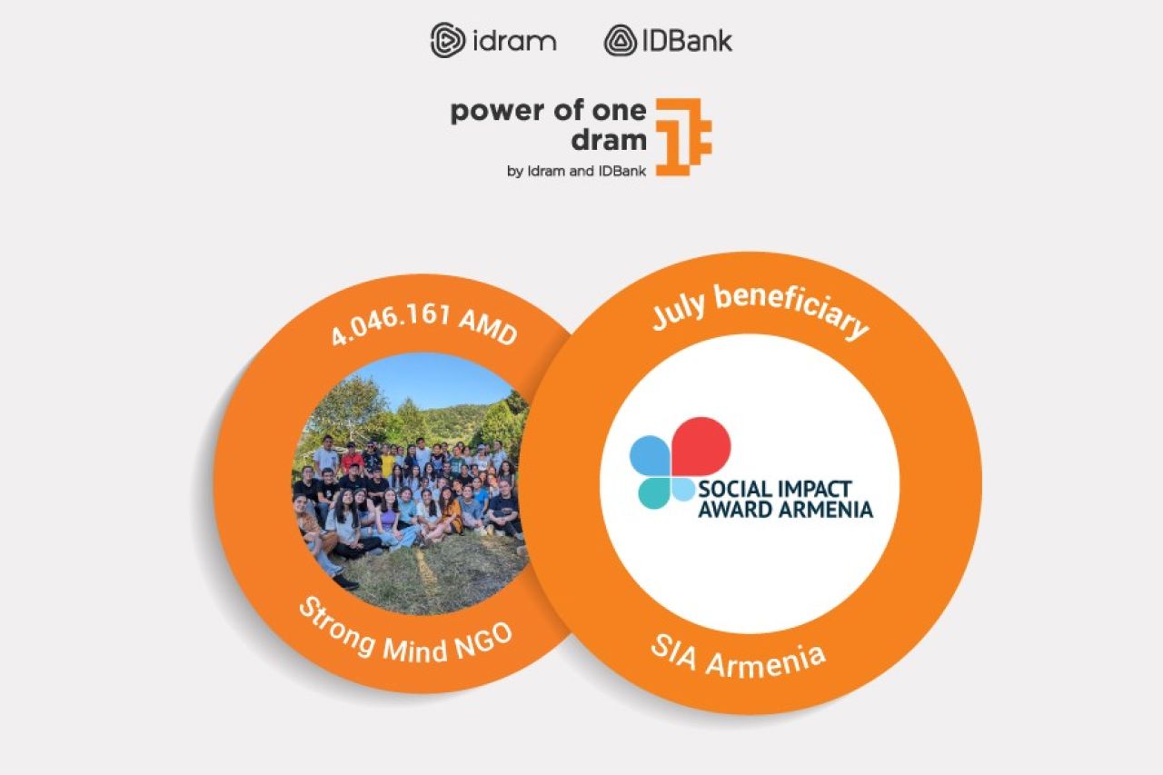 AMD 4․046․161 to the Strong Mind NGO. July's beneficiary is the SIA Armenia program