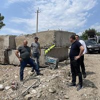 Տավուշի մարզպետ Հայկ Ղալումյանը եւ ՏԿԵ նախարար Գնել Սանոսյանն այցելել են Խաշթառակ