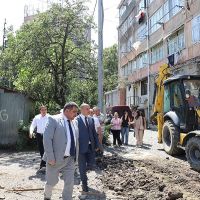 Վանաձորում նորոգվում է հերթական բակը