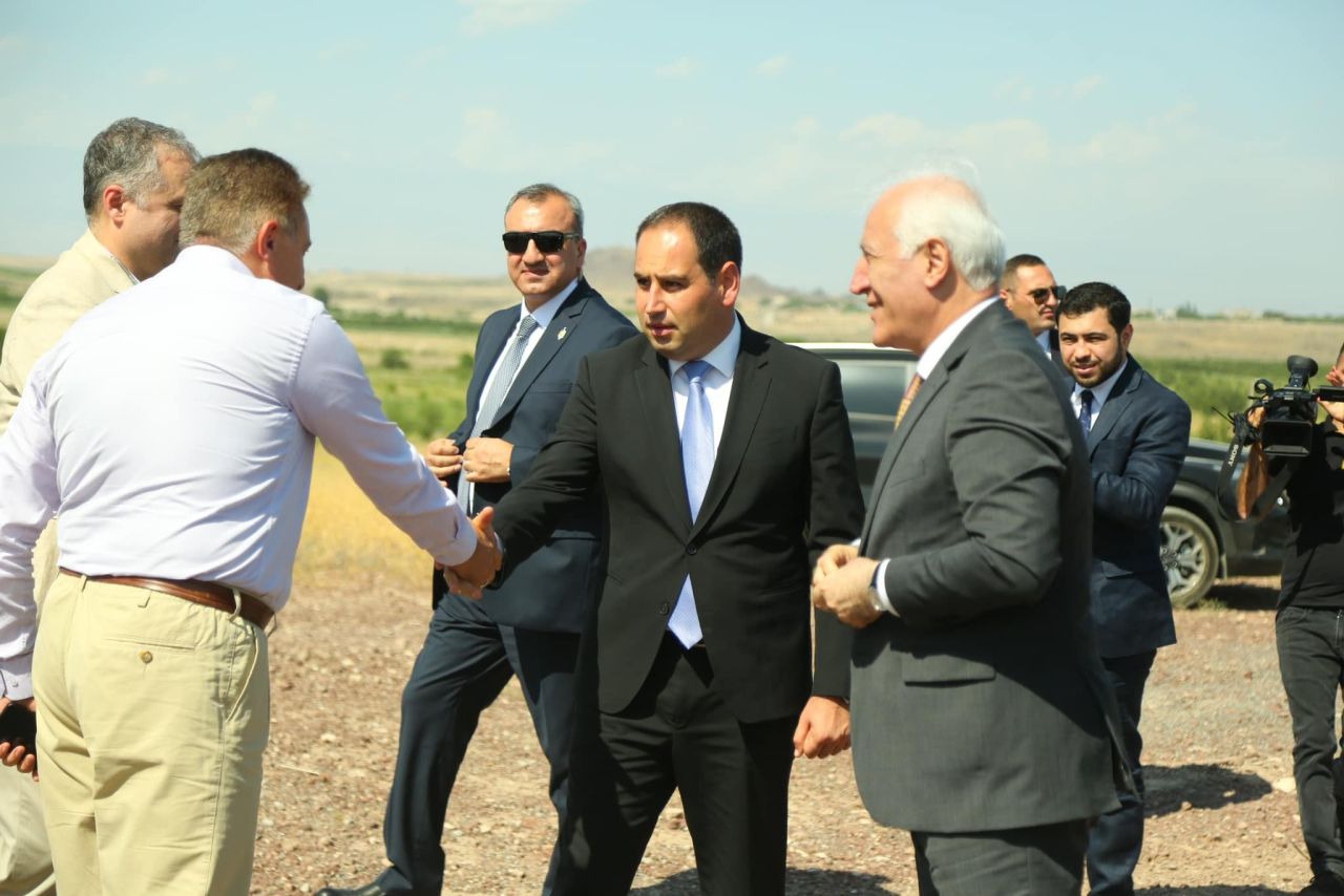 Հուլիսի 11-ին աշխատանքային այցով Արմավիրի մարզում էր Հայաստանի Հանրապետության նախագահ Վահագն Խաչատուրյանը